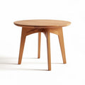 Table ronde en bois de pin dimensions 80 x 80 x 75cm pour intérieur et extérieur
